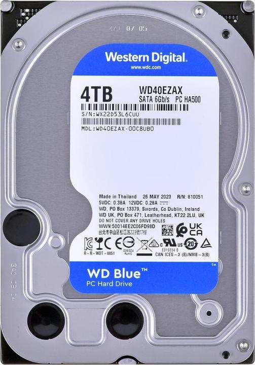 Actual product image WD Blue (4 TB, 3.5", CMR)