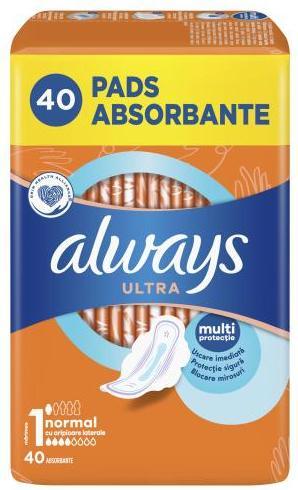 Produktbild Always Ultra Normal (40 x, Damenbinden)