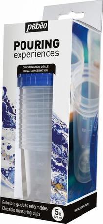 Immagine prodotto Pebeo Set Tazze Graduate Impostate Pouring Experiences (120 ml)