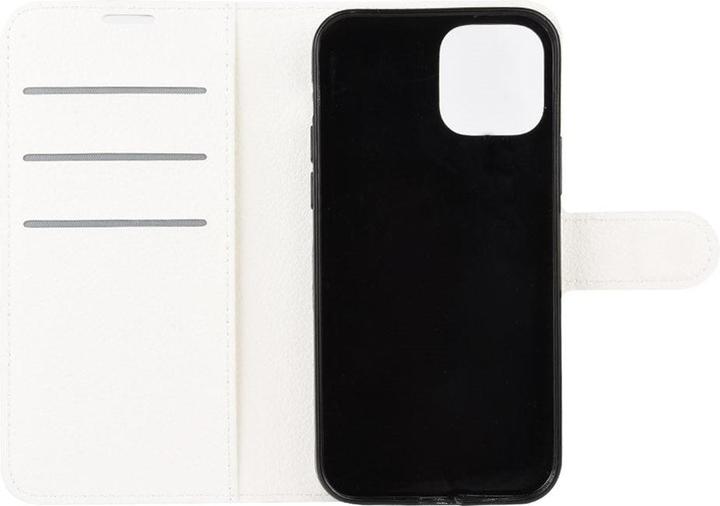 Actual product image Cover-Discount iPhone 12 Pro Max - leather case cover white (Apple iPhone 12 Pro Max)