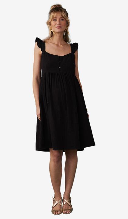 Image du produit Envie de Fraise Robe en mousseline de soie pour la grossesse et l'allaitement (40)