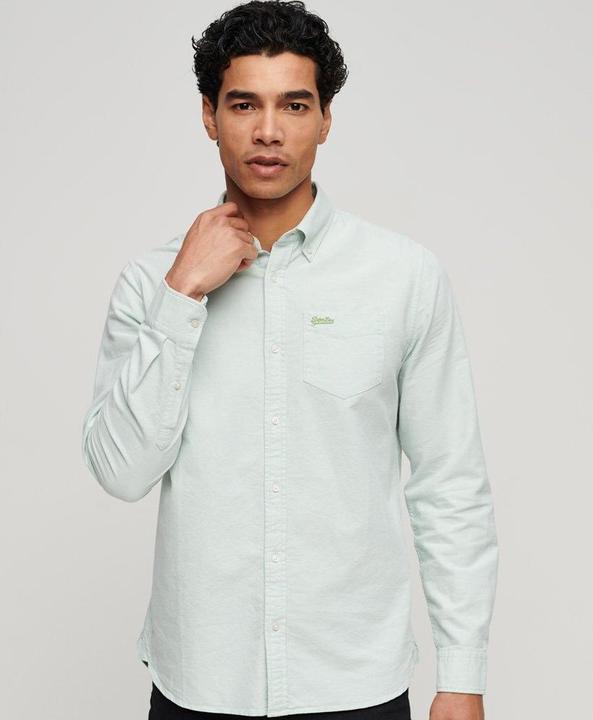 Image du produit Superdry chemie manche longue coton bio uperdry oxford (S)