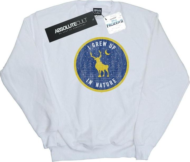 Actual product image Disney Mens Frozen 2 Sven I Grew Up In Nature Sweatshirt (S)