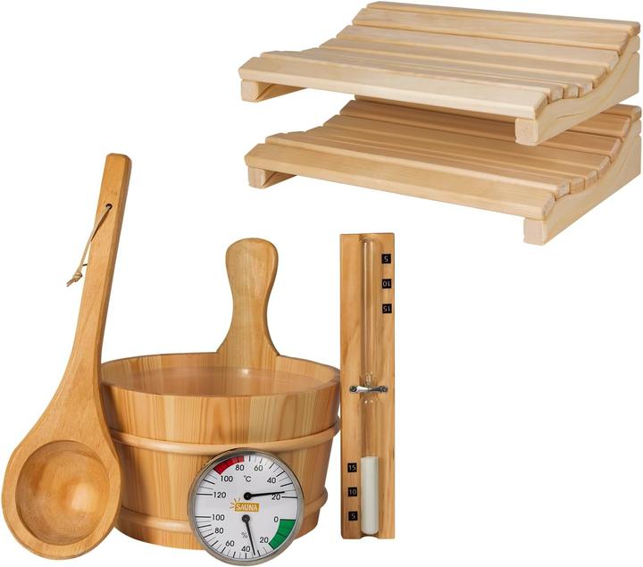 Immagine prodotto Sunnydeals Set di accessori per sauna