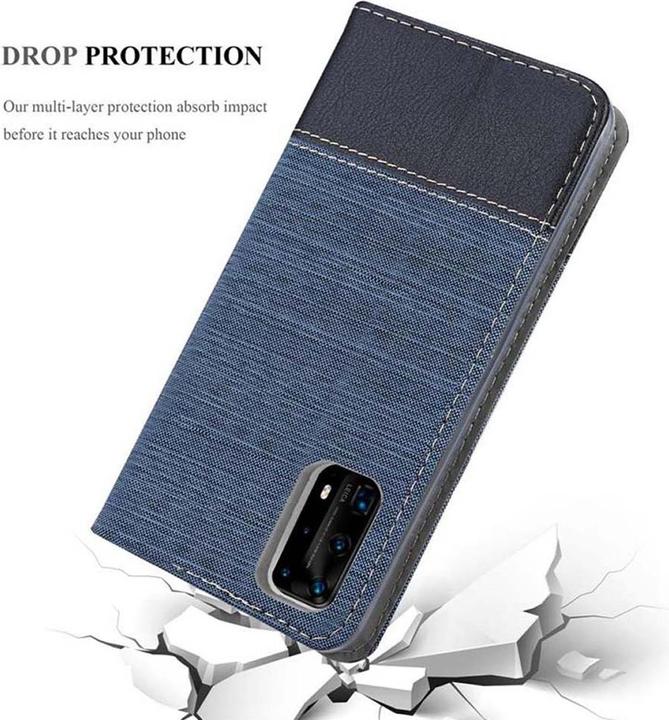 Image du produit Cadorabo Couverture look jeans Book (Huawei P40 Pro)