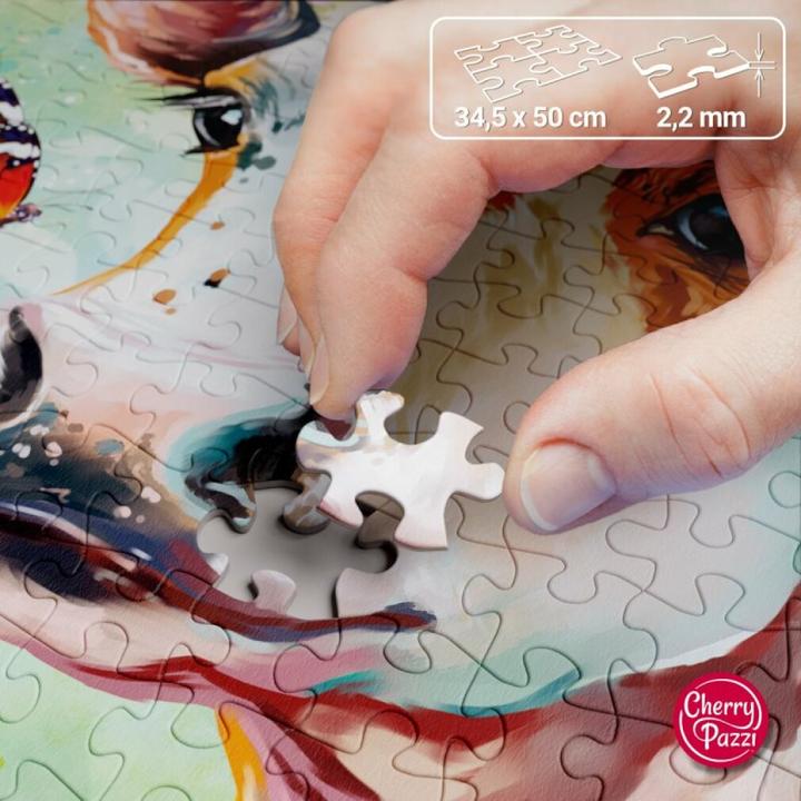 Productafbeelding Cherry Pazzi Puzzel 500 stukjes - Koe Wow! (500 onderdelen)