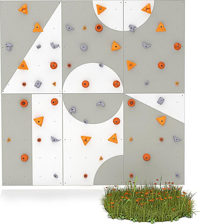 Produktbild Blockids Kletterwand Outdoor 6 (Mehrfarbig)