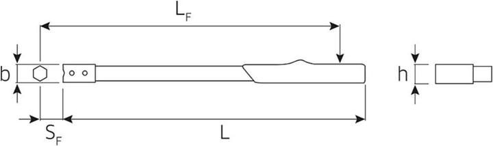 Actual product image Stahlwille Torque spanner series MANOSKOP size 30 60 - (40 Nm, 300 Nm)