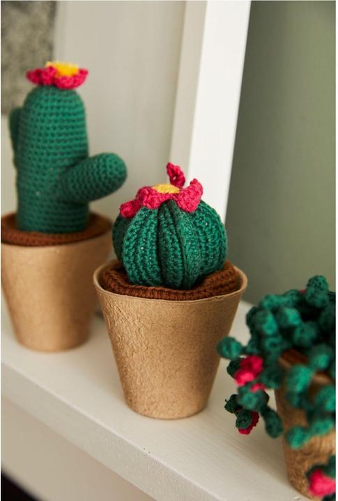 Produktbild DMC Gift of Stitch Häkelset Amigurumi Kaktus