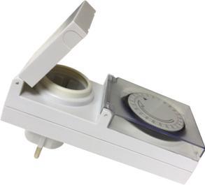 Actual product image LogiLink Mechanical timer, IP44, outdoor