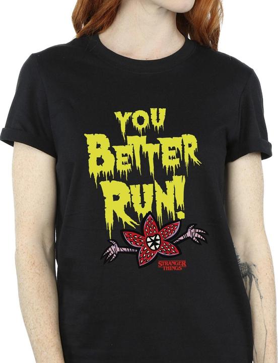 Image du produit Netflix - T-shirt STRANGER THINGS YOU BETTER RUN - Femme (4XL)