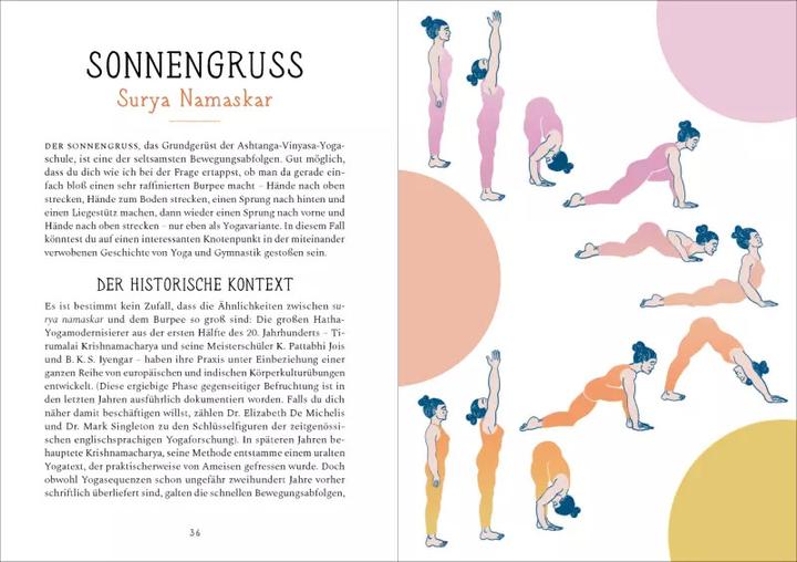 Immagine prodotto Krieger, Hund und Sonnengruss – Legenden und Mythen des Yoga in 30 Posen (Tedesco, Lucy Greeves, Christiane Burkhardt, Amanda León, 2023)