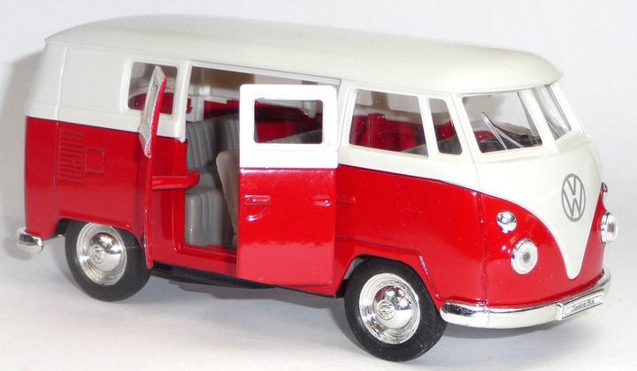 Actual product image Welly Volkswagen Bus T1, Rot