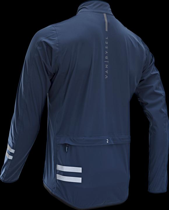 Produktbild Van rysel Men's Road Cycling Rainproof Long-Sleeved Jacket- EDR - Blue (S)