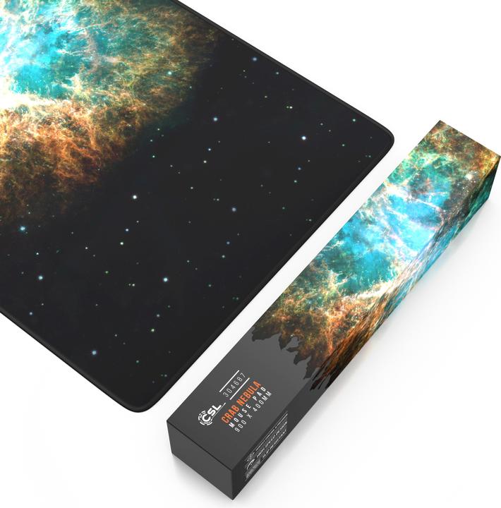 Actual product image CSL Gaming Mouse Pad, XXL Desk Pad 900 x 400mm, Precision & Speed (XXL)