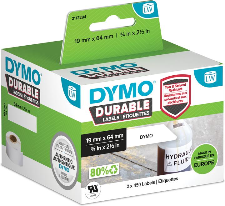 Actual product image Dymo LabelWriter high performance labels