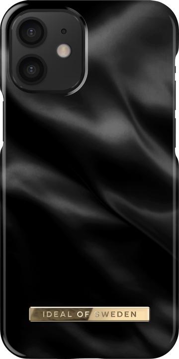 Produktbild iDeal Of Sweden Designer Hard-Cover Black Satin (Apple iPhone 12 mini)