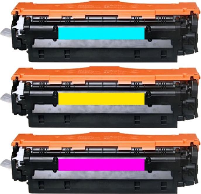 Actual product image Hermex Compatible toner for Canon i-SENSYS LBP7200cdn (M, Y, C)