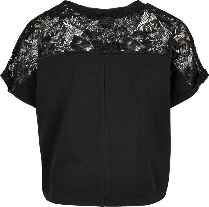 Immagine prodotto Urban Classics Tee corto da donna in pizzo oversize (XL)