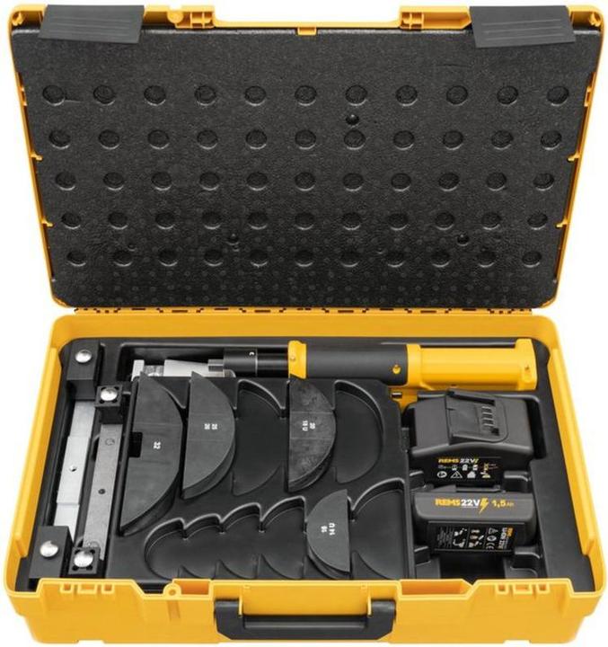 Produktbild Rems Hydro-Swing 22V Set 16-20-25/26-32 Akku-Rohrbieger für Kupfer-+Verbundrohre