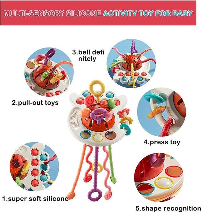 Image du produit Activity Board Pieuvre bleue