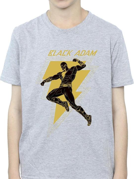Image du produit - T-shirt BLACK ADAM GOLDEN BOLT CHEST - Garçon (128)