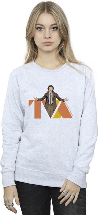 Actual product image Womens/Ladies Loki TVA Pose Sweatshirt (3XL)