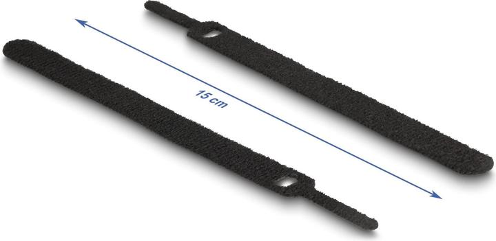 Image du produit Delock Colliers de serrage Velcro (Serre-câbles velcro, 150 mm, 10 pcs)