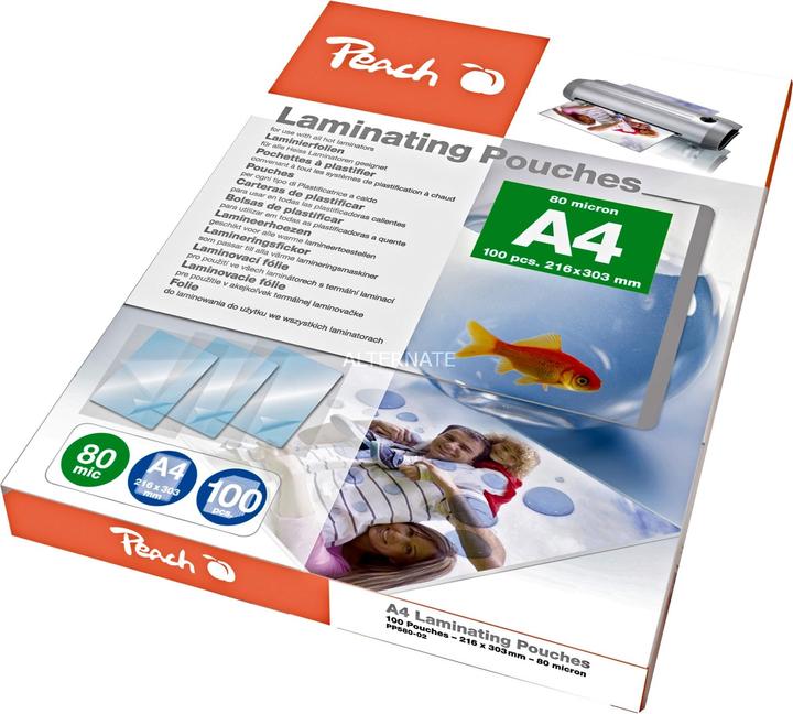 Produktbild Peach Pp580-02 (A4, 100 Stück, 80 µm)