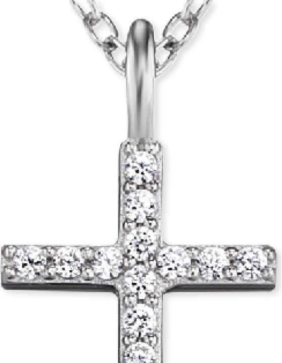 Produktbild Engelsrufer Halskette Kreuz (925er Silber, 42 cm)
