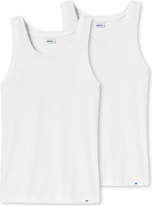 Produktbild Schiesser 2er Pack Long Life Cotton Unterhemd (M)