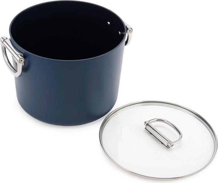 Actual product image Joseph Joseph Space soup pot with folding handles D25cm (25 cm, Pot, Aluminium)