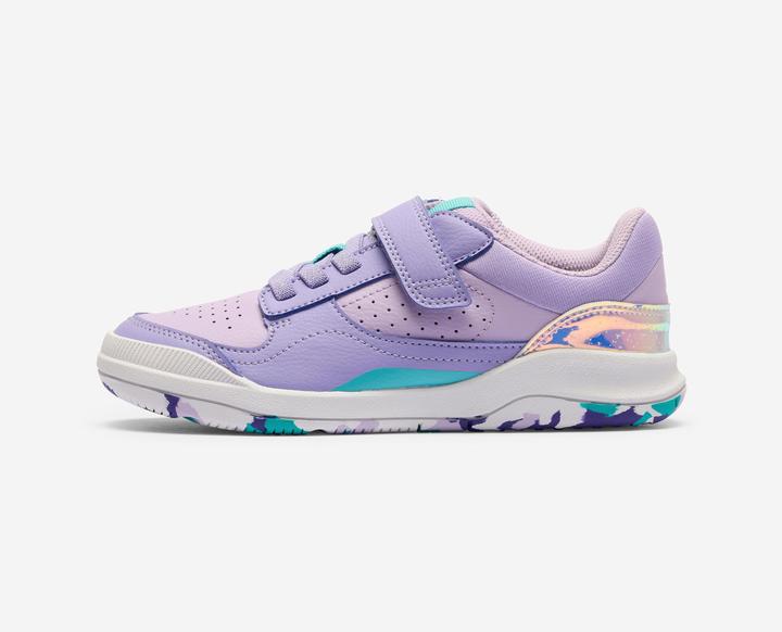 Immagine prodotto Decathlon Fitnessschuhe Kinder robust Multisport - Playventure Yard Sneaker lila/grün (30)