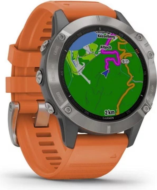 Actual product image Garmin Fenix 6 Sapphire Titanium (47 mm)