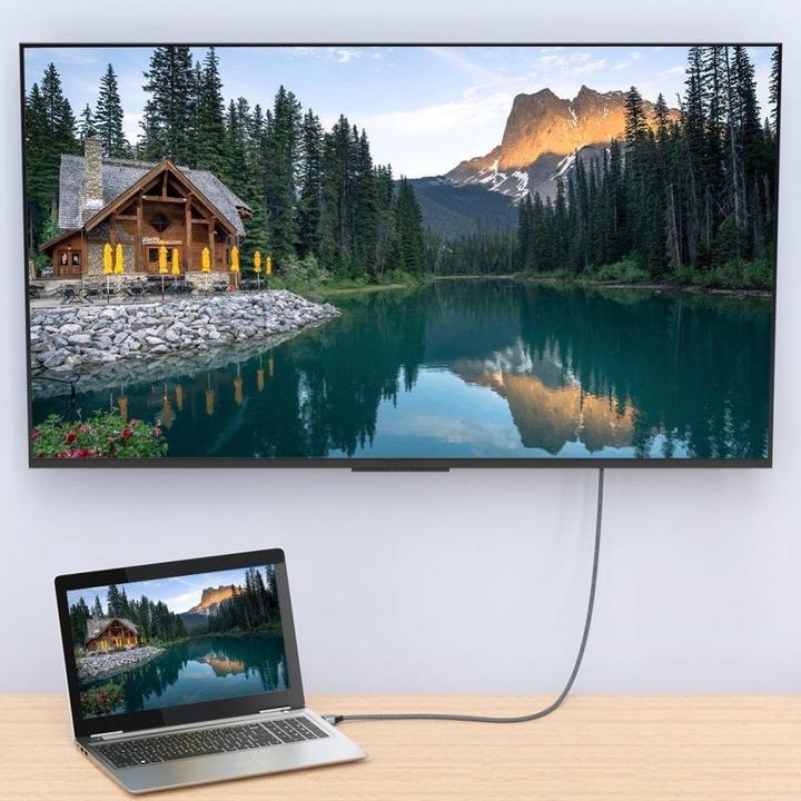 Immagine prodotto Wozinsky cavo HDMI 2.1 8K 60 Hz 48 Gbps / 4K 120 Hz / 2K 144 Hz 1 m Argento (WHDMI-10) (1 m, HDMI)