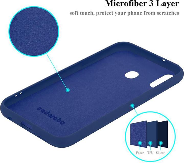 Immagine prodotto Cadorabo Copertura della cassa del silicone liquido TPU (Samsung Galaxy M20)