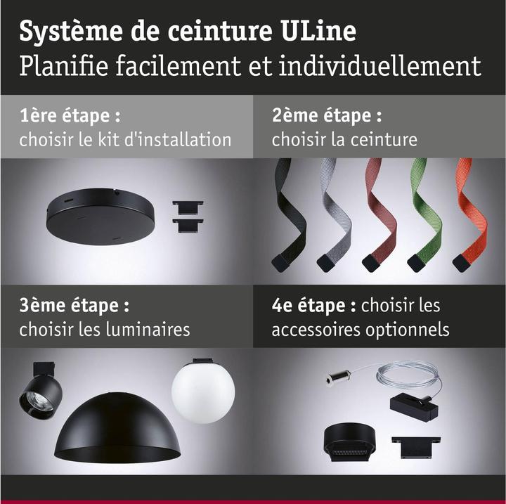 Actual product image Paulmann Gurt-System ULine Pendel Cone (1245 lm)
