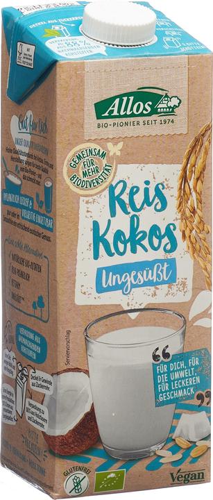 Produktbild Allos Reis-Kokos Drink (1 x 100 cl)