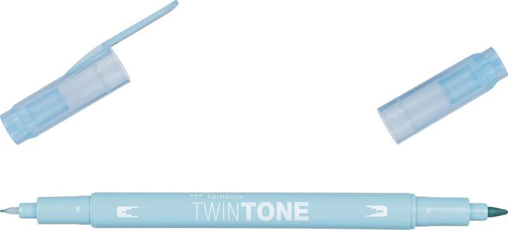 Immagine prodotto Tombow Penne in fibra Twintone (74, Turchese scuro, 1 x)