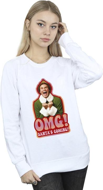 Immagine prodotto Elf Santa's Coming Felpa Donna (XXL)