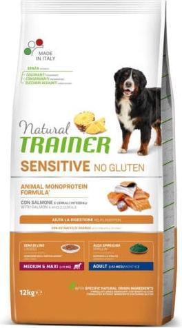 Natural Trainer Sensitive no gluten Adult Medium&Maxi Lachs (Adult, 12000 g)