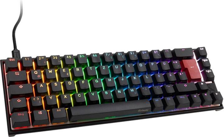 Actual product image Ducky Mecha Pro SF Gaming Keyboard, Cherry MX-Blue (DE, Cable)