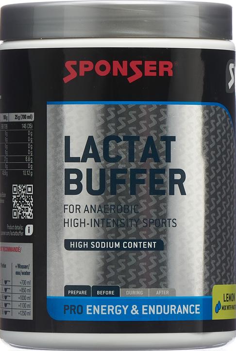Sponser Lactat Buffer (Zitrone, 1 Stk., 600 g)