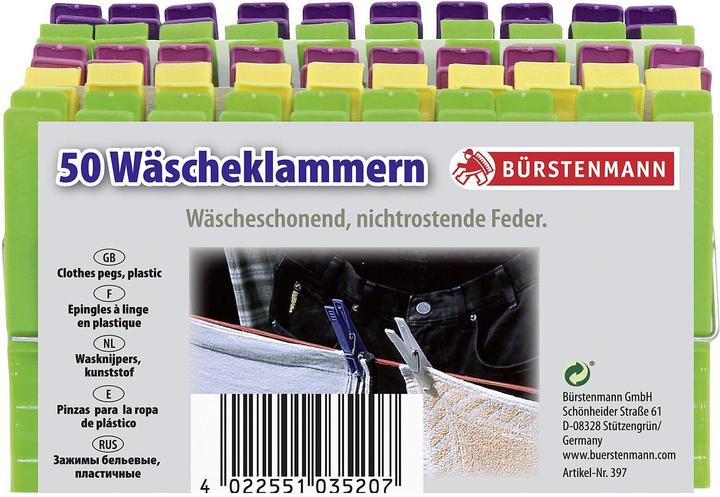 Actual product image Bürstenmann Clothes pegs