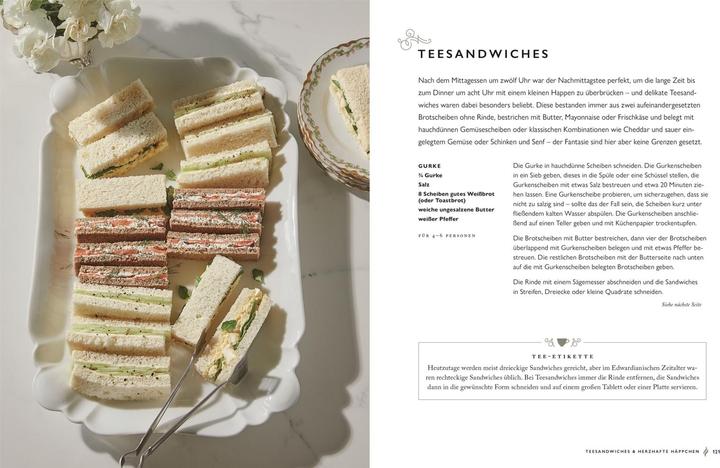 Actual product image Das offizielle Buch. Downton Abbey Teatime (German, DK Publishing House, 2020)