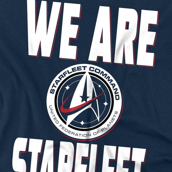 Produktbild Universal Textiles We Are Starfleet TShirt (XL)
