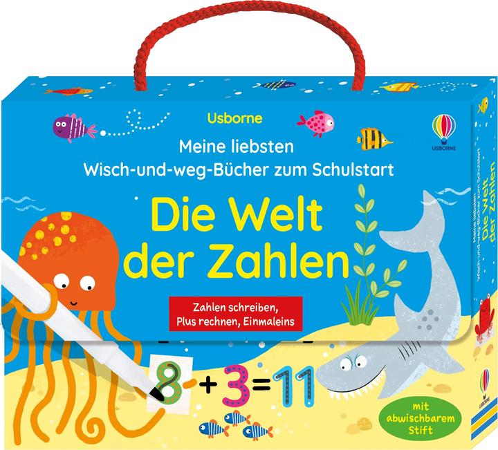 Actual product image Meine liebsten Wisch-und-weg-Bücher zum Schulstart: Die Welt der Zahlen (German, 2024)