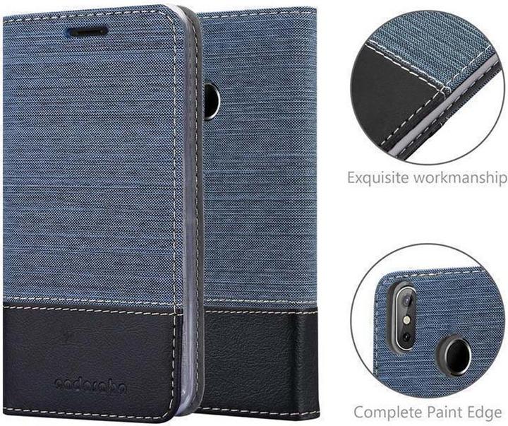 Actual product image Cadorabo Book Jeans Optics Cover (Samsung Galaxy J3 Pro)