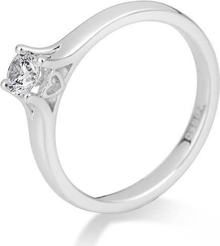 Immagine prodotto Breuning 4 griffe incastonate fino a 0,30 ct. (50, Oro 750/18 K)