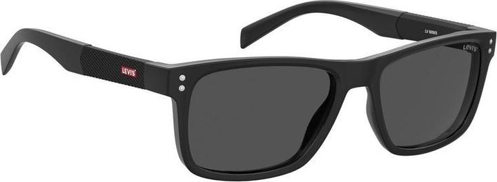 Levis LV 5059/s rechteckige Kunststoff -Sonnenbrille für Männer